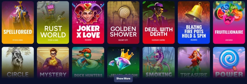 Spinchester Casino affiliate landingspagina-voorbeeld